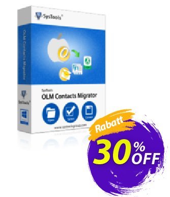 SysTools OLM Contacts Migrator - Business License Coupon, discount SysTools Summer Sale. Promotion: 