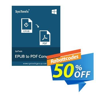 SysTools EPUB to PDF Converter (Enterprise) discount coupon SysTools coupon 36906 - 