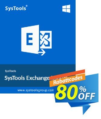 SysTools Exchange Import (500 User Mailboxes) Coupon, discount SysTools Summer Sale. Promotion: 
