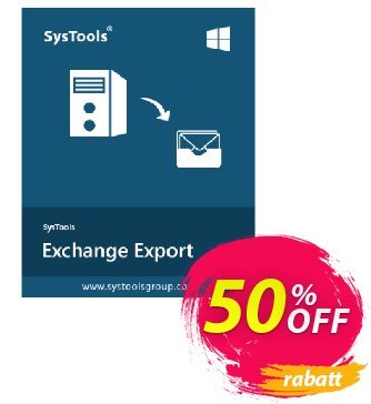 SysTools Exchange Export Coupon, discount SysTools Exchange Export marvelous sales code 2024. Promotion: 