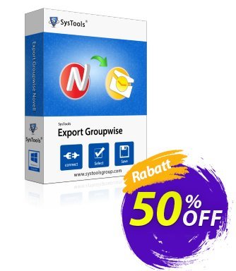 SysTools Export GroupWise (Enterprise) discount coupon SysTools coupon 36906 - 
