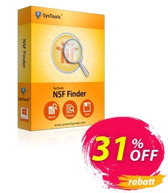 SysTools NSF Finder Coupon, discount SysTools Summer Sale. Promotion: 