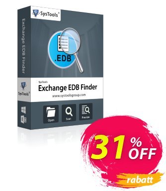 SysTools EDB Finder discount coupon SysTools Summer Sale - 