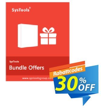 Bundle Offer - Outlook PST Finder + PST Merge + Split PST (Enterprise License) discount coupon SysTools coupon 36906 - 