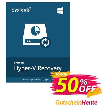 SysTools Hyper-V Recovery (Business) Coupon, discount SysTools coupon 36906. Promotion: 