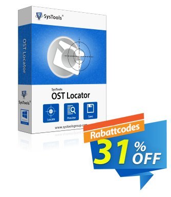 SysTools OST File Locator Coupon, discount SysTools Summer Sale. Promotion: 