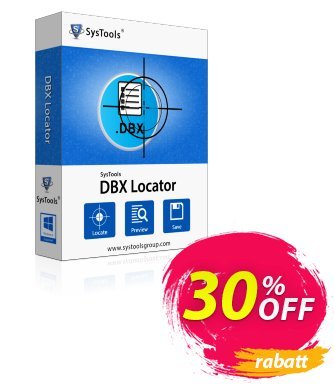 SysTools DBX Locator (Enterprise License) discount coupon SysTools coupon 36906 - 