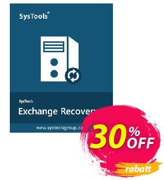 SysTools Exchange Recovery (Technician) Coupon, discount SysTools coupon 36906. Promotion: 