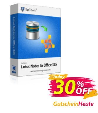 SysTools Mail Migration Office365 (5 User Licenses) discount coupon SysTools coupon 36906 - 