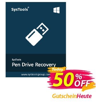 SysTools Pen Drive Recovery - Business License  Gutschein SysTools coupon 36906 Aktion: 