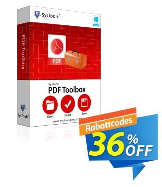 SysTools PDF Toolbox Coupon, discount SysTools Summer Sale. Promotion: 