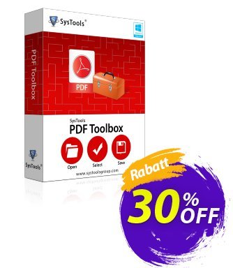 SysTools PDF Toolbox (Business) Coupon, discount SysTools coupon 36906. Promotion: 