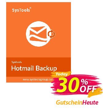 Systools Hotmail Backup Coupon, discount SysTools Hotmail Backup amazing deals code 2024. Promotion: 