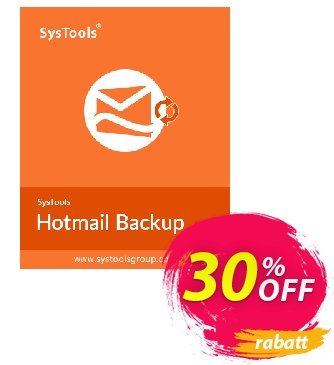 Systools Hotmail Backup - 50 Users  Gutschein SysTools coupon 36906 Aktion: 