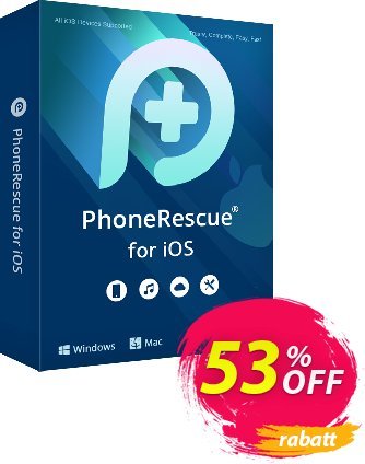 PhoneRescue for iOS MAC (Lifetime License)Diskont PhoneRescue for iOS - Lifetime License Imposing sales code 2024