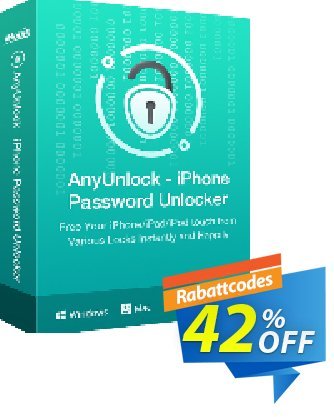 AnyUnlock - Recover Backup Password - 1-Year/5 DevicesDiskont AnyUnlock for Windows - Recover Backup Password - 1-Year Subscription/5 Devices  Formidable discounts code 2024