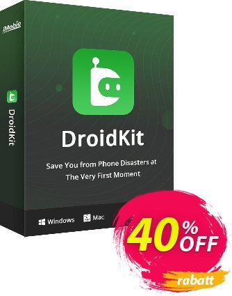 DroidKit for Mac - Data Extractor - 1-Year/15 DevicesDiskont DroidKit for Mac - Data Extractor - 1-Year Subscription/15 Devices Imposing discount code 2024