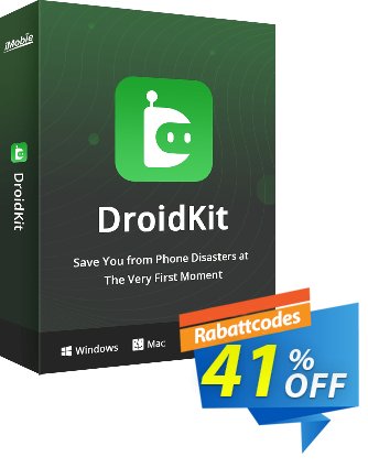 DroidKit - Screen Unlocker - 3-MonthDiskont DroidKit for Windows - Screen Unlocker - 3-Month Subscription/1 Device Stirring promo code 2024