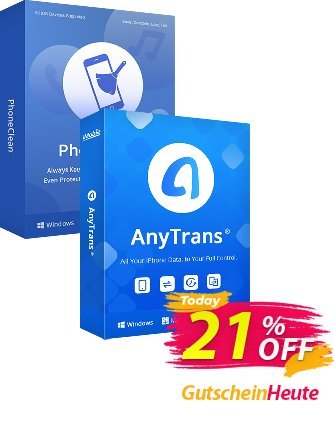 PhoneClean + AnyTrans Personal Bundle discount coupon PhoneClean + AnyTrans Personal Bundle for Windows Wondrous sales code 2024 - Wondrous sales code of PhoneClean + AnyTrans Personal Bundle for Windows 2024