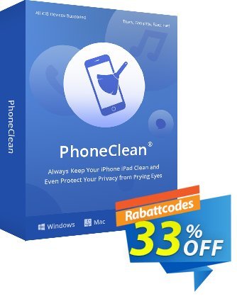 PhoneClean Pro discount coupon PhoneClean Pro for Windows Stunning deals code 2024 - 30OFF Coupon Imobie