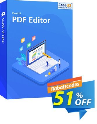 EaseUS PDF Editor 1-Year Gutschein World Backup Day Celebration Aktion: Wonderful promotions code of EaseUS PDF Editor 1-Year, tested & approved