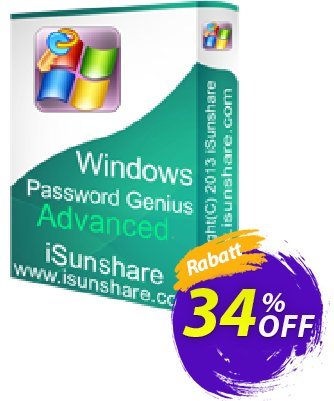 iSunshare Windows Password Genius Advanced discount coupon iSunshare discount (47025) - iSunshare discount coupons