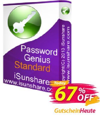 iSunshare Password Genius Standard discount coupon iSunshare discount (47025) - iSunshare discount coupons