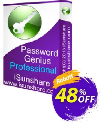 iSunshare Password Genius Professional discount coupon iSunshare discount (47025) - iSunshare discount coupons