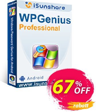 iSunshare WPGenius Professional Gutschein iSunshare WPGenius discount (47025) Aktion: iSunshare WPGenius Pro