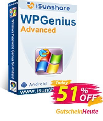 iSunshare WPGenius Advanced Gutschein iSunshare WPGenius discount (47025) Aktion: iSunshare WPGenius Advanced