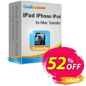 Coolmuster iPad iPhone iPod to Mac Transfer Coupon, discount affiliate discount. Promotion: 