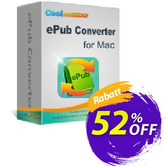 Coolmuster ePub Converter for Mac Gutschein affiliate discount Aktion: 