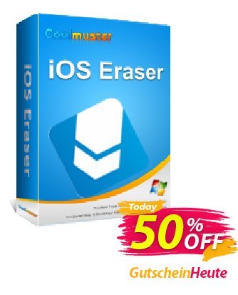 Coolmuster iOS Eraser - Lifetime - 11-15PCs  Gutschein affiliate discount Aktion: 