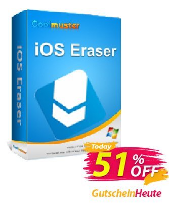 Coolmuster iOS Eraser - 11-15PCs  Gutschein affiliate discount Aktion: 