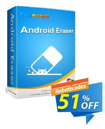 Coolmuster Android Eraser - 1 Year License - 15 PCs  Gutschein affiliate discount Aktion: 