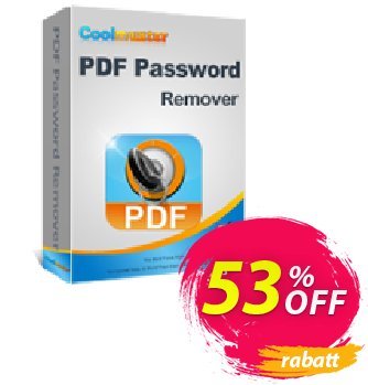 Coolmuster PDF Password Remover for Mac discount coupon affiliate discount - 