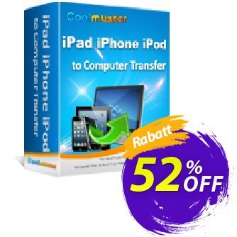 Coolmuster iPad iPhone iPod to Computer Transfer discount coupon affiliate discount - 