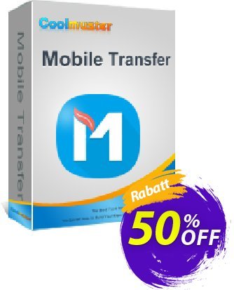 Coolmuster Mobile Transfer for Mac 1 Year - 21-25 PCs  Gutschein affiliate discount Aktion: 