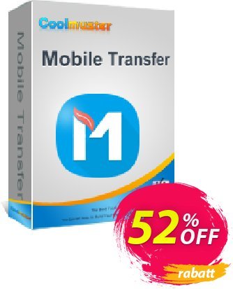 Coolmuster Mobile Transfer for Mac Lifetime (2- 5 PCs) Coupon, discount 50% OFF Coolmuster Mobile Transfer for Mac Lifetime (2- 5PCs), verified. Promotion: Special discounts code of Coolmuster Mobile Transfer for Mac Lifetime (2- 5PCs), tested & approved