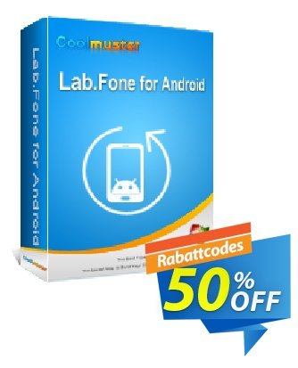 Coolmuster Lab.Fone for Android Lifetime - 10 Devices, 1 PC  Gutschein 50% OFF Coolmuster Lab.Fone for Android Lifetime (10 Devices, 1 PC), verified Aktion: Special discounts code of Coolmuster Lab.Fone for Android Lifetime (10 Devices, 1 PC), tested & approved