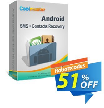 Coolmuster Android SMS+Contacts Recovery - Mac  Gutschein affiliate discount Aktion: 
