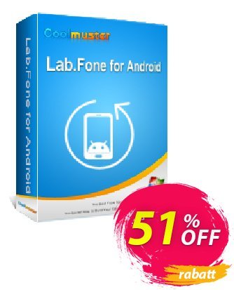 Coolmuster Lab.Fone for Android (1 Year License 3 PCs) discount coupon affiliate discount - 