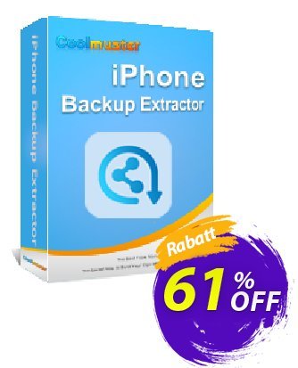 Coolmuster iPhone Backup Extractor discount coupon 50% OFF Coolmuster iPhone Backup Extractor, verified - Special discounts code of Coolmuster iPhone Backup Extractor, tested & approved