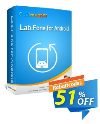 Coolmuster Lab.Fone for Android Lifetime 3 PCs Coupon, discount affiliate discount. Promotion: 