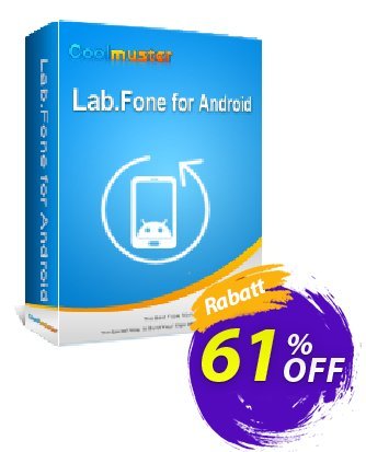 Coolmuster Lab.Fone for Android - 1 Year License  Gutschein 60% OFF Coolmuster Lab.Fone for Android (1 Year License), verified Aktion: Special discounts code of Coolmuster Lab.Fone for Android (1 Year License), tested & approved