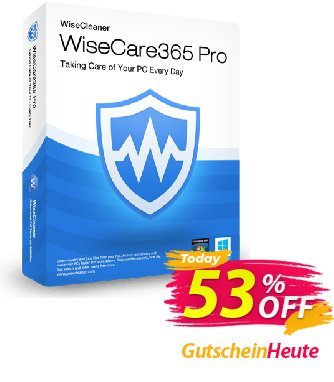 Wise Care 365 Pro 1 year - Single Solution  Gutschein 50% OFF Wise Care 365 Pro 1 year (Single Solution), verified Aktion: Fearsome discounts code of Wise Care 365 Pro 1 year (Single Solution), tested & approved