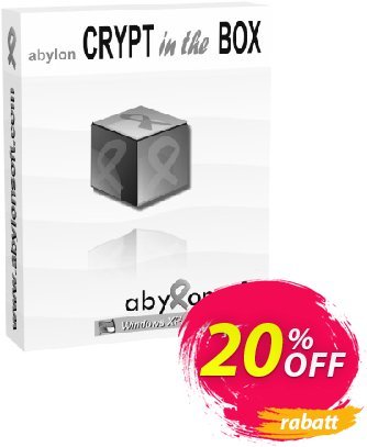 abylon CRYPT in the BOX discount coupon 20% OFF abylon CRYPT in the BOX, verified - Big sales code of abylon CRYPT in the BOX, tested & approved