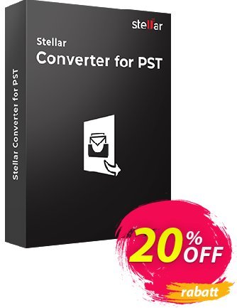 Stellar Outlook PST to MBOX Converter Gutschein Stellar Converter for PST [1 Year Subscription] amazing offer code 2024 Aktion: NVC Exclusive Coupon