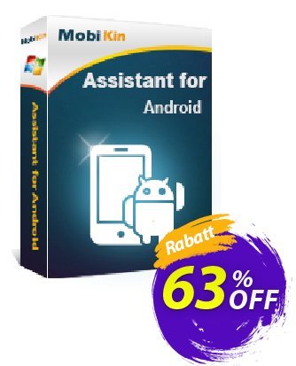 MobiKin Assistant for Android Lifetime, 2-5 PCs License Gutschein 63% OFF MobiKin Assistant for Android Lifetime, 2-5 PCs License, verified Aktion: Awful deals code of MobiKin Assistant for Android Lifetime, 2-5 PCs License, tested & approved
