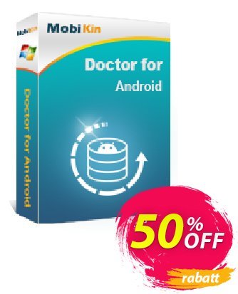 MobiKin Doctor for Android - 1 Year, Unlimited Devices, 1 PC License Gutschein 50% OFF Aktion: 